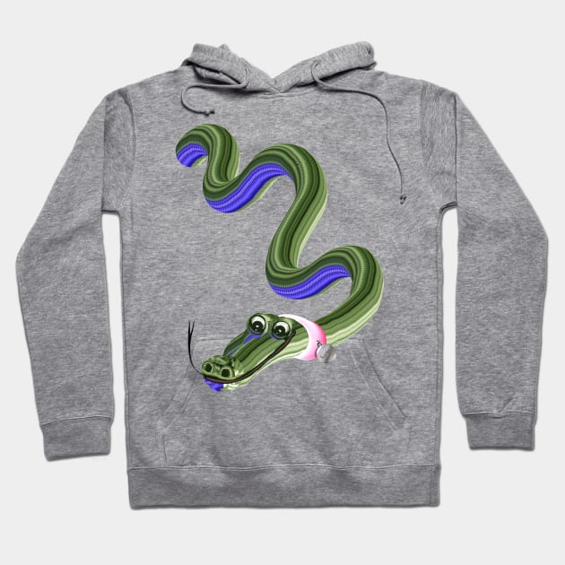 lucky snake Hoodie by ArtKsenia